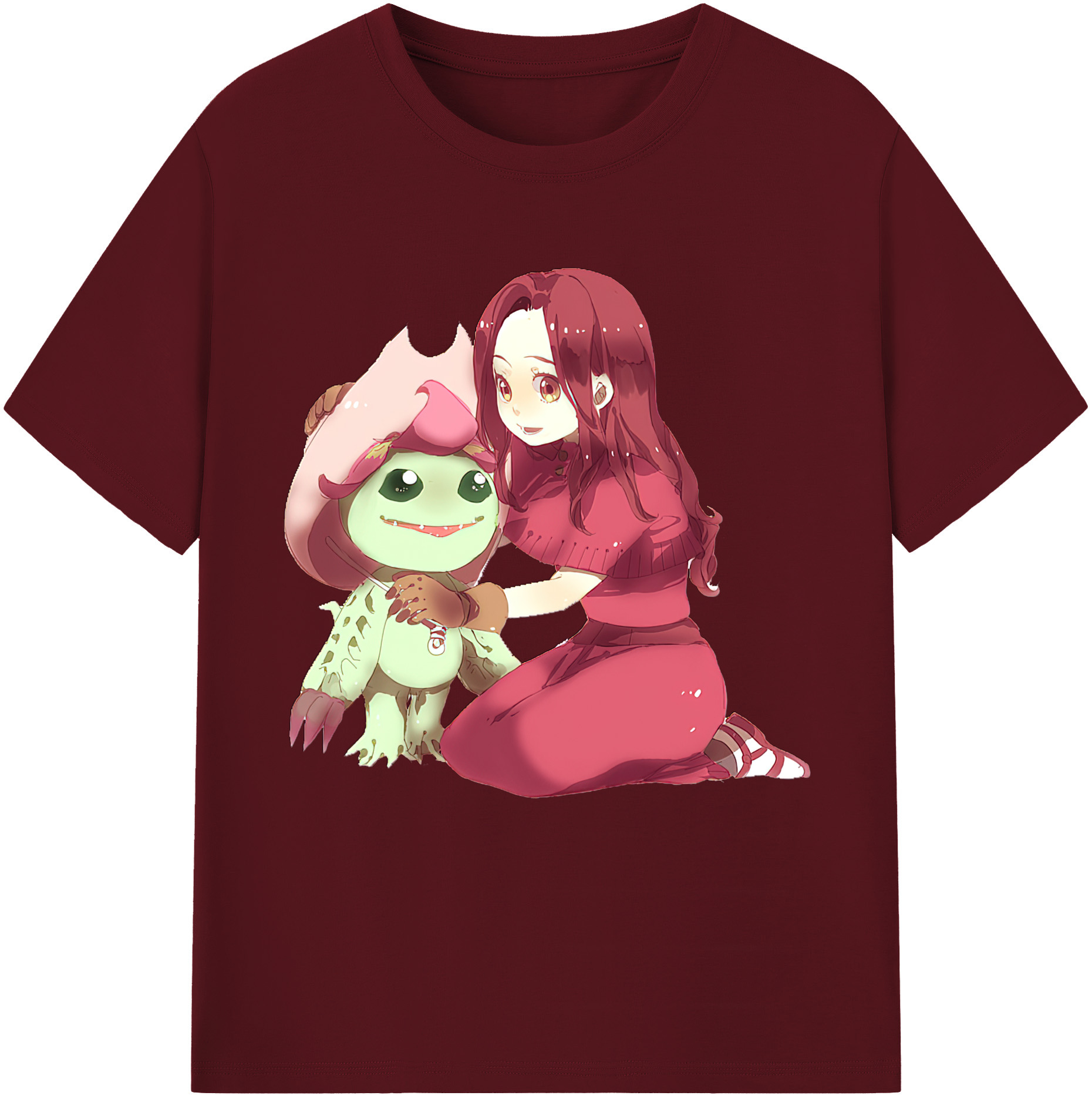 （画像用） Digimon デジタルモンスター/デジモン 綿100％半袖Tシャツ（フロントプリント）